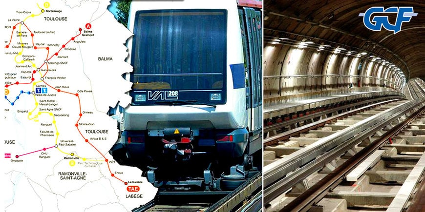 GCF a Tolosa per l’estensione della Metro B Nuova tratta per la metropolitana su gomma
